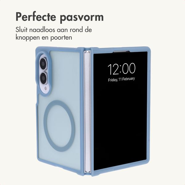 imoshion Color Guard Backcover met MagSafe Samsung Galaxy Z Fold 8 - Lichtblauw