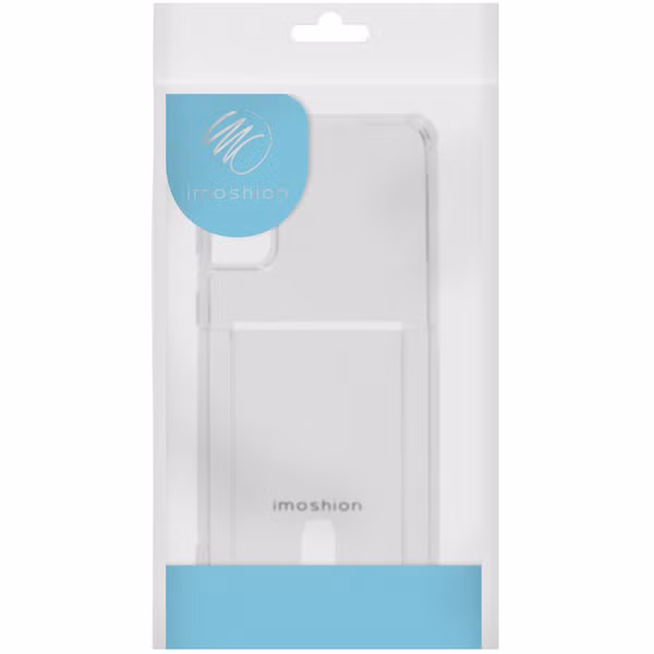 imoshion Softcase Backcover met pashouder Samsung Galaxy S21 Plus - Transparant