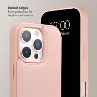 Selencia Nova Phone Case with Cord and Card Holder Apple iPhone 16 Pro - Dusty Rose