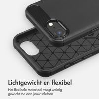 imoshion Brushed Backcover Apple iPhone 16e - Zwart