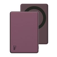iDeal of Sweden Slim MagSafe Powerbank 5.000 mAh - Draadloze powerbank - Cherry Lacquer