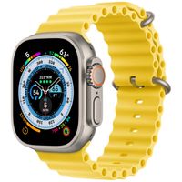 Apple Ocean Band Apple Watch Series 1-10 / SE / Ultra (2) - 42/44/45/46/49 mm - Geel