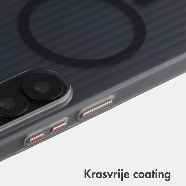 Accezz Lite Backcover met MagSafe | Fluted | Samsung Galaxy S26 Ultra - Grijs