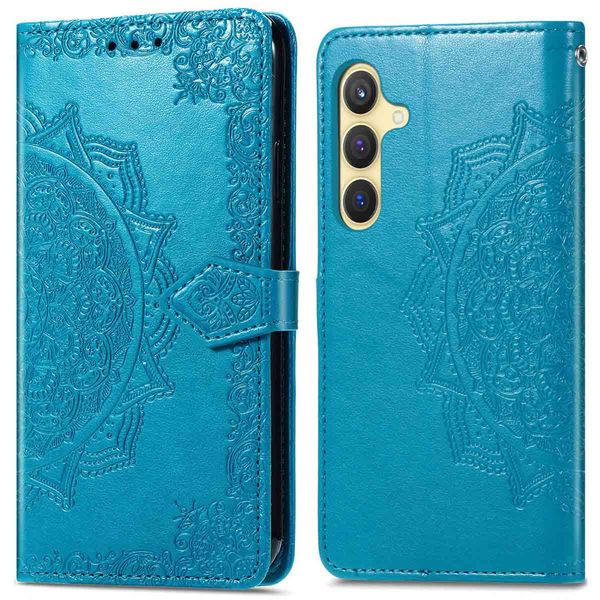 imoshion Mandala Bookcase Samsung Galaxy S24 Plus - Turquoise