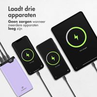 imoshion Powerbank - 20.000 mAh - Quick Charge en Power Delivery - Lila