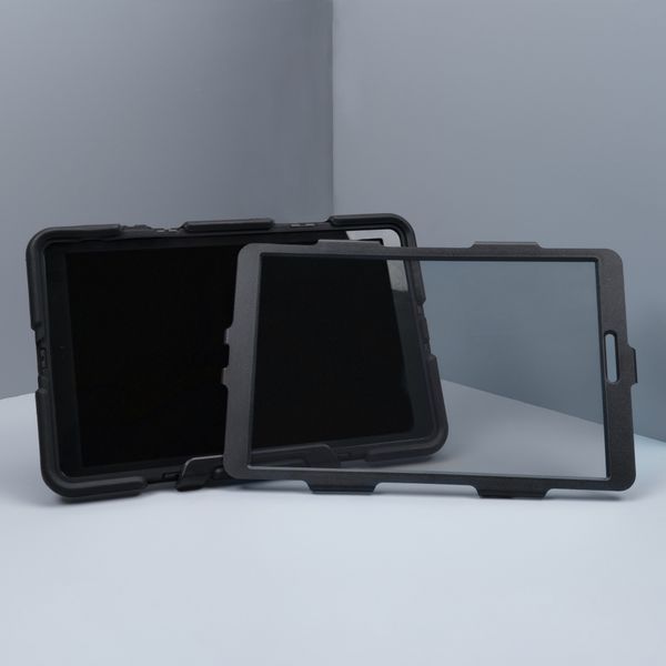 Extreme Protection Army Backcover Apple iPad Mini 3 (2014) / Mini 2 (2013) / Mini 1 (2012) - Zwart
