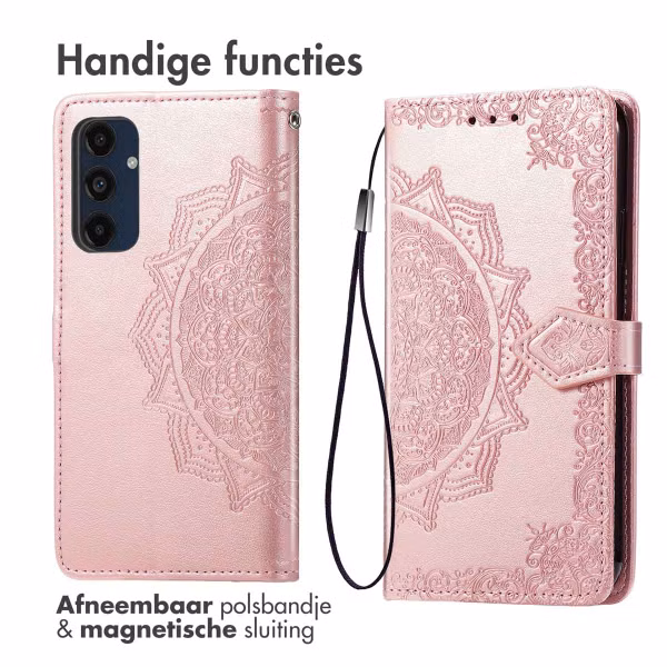 imoshion Mandala Bookcase Samsung Galaxy A16 - Rosé Goud