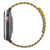 Uniq Revix dubbelzijdig bandje Apple Watch Series 1 t/m 11 / SE / Ultra (44/45/46/49 mm) - Mustard / Khaki