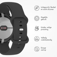 imoshion Siliconen⁺ bandje Google Pixel Watch 3 / 4 (45 mm) - Maat S - Zwart