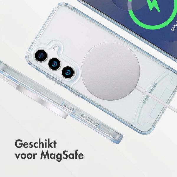 imoshion MagSafe Backcover met afneembaar koord Samsung Galaxy S25 / S24 - Transparant