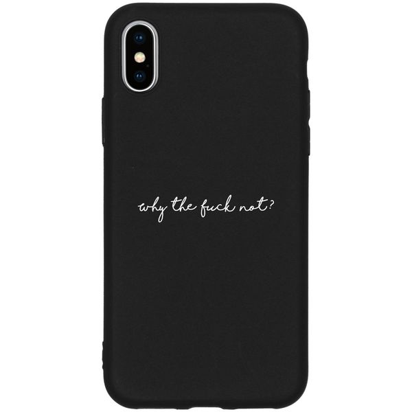 Design Backcover Color iPhone X / Xs