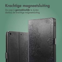 imoshion Mandala Bookcase Apple iPad 6 (2018) 9.7 inch / iPad 5 (2017) 9.7 inch / Air 2 (2014)/Air 1 (2013) - Zwart