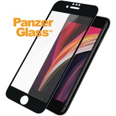 PanzerGlass Anti-Bacterial Case Friendly Screenprotector iPhone SE (2022 / 2020) - Zwart