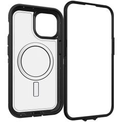 OtterBox Defender Rugged Backcover met MagSafe iPhone 15 - Transparant / Zwart