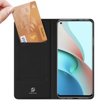 Dux Ducis Slim Softcase Bookcase Xiaomi Redmi Note 9T (5G) - Zwart