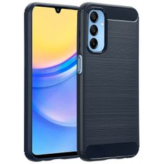 imoshion Brushed Backcover Samsung Galaxy A15 (5G/4G) - Donkerblauw