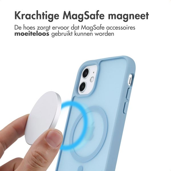 imoshion Color Guard Backcover met MagSafe iPhone 11 - Lichtblauw