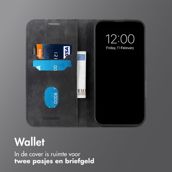 imoshion Slim Bookcase Motorola Moto G77 - Zwart