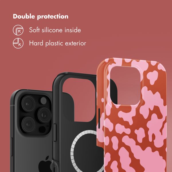 Selencia Vivid Back Cover with MagSafe Apple iPhone 16 Pro - Moo’d Blush Pink