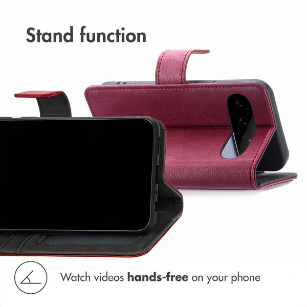 imoshion Luxury Bookcase Google Pixel 11 Pro - Bordeaux