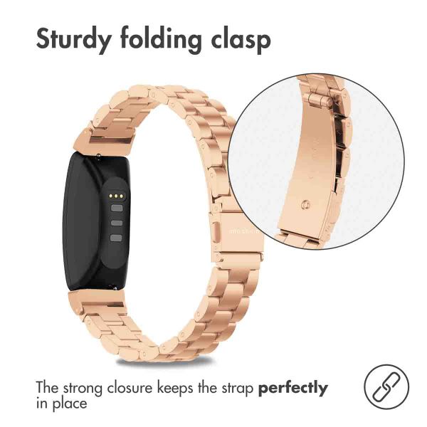 imoshion Stalen bandje Fitbit Inspire 2 / HR / ACE2 / ACE3 - Rosé Goud