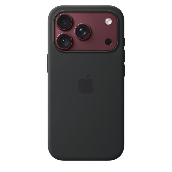 Apple Siliconenhoesje met MagSafe Apple iPhone 18 Pro - Black