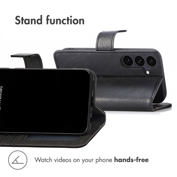 imoshion Luxury Bookcase Samsung Galaxy S26 FE - Black