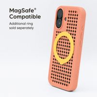 Callbuddy Hoesje met Strap Apple iPhone 17 - Coral Pop