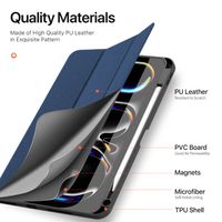 Dux Ducis Domo Bookcase Apple iPad Pro 11 (2024) M4 - Donkerblauw