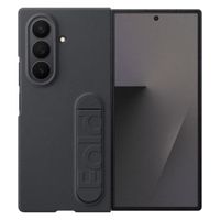 Samsung Silicone Case met stand Samsung Galaxy Z Fold 7 - Black