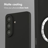 imoshion Colour Back Cover with MagSafe Samsung Galaxy S26 - Black