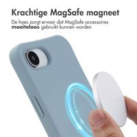 imoshion Color Backcover met afneembaar koord MagSafe Apple iPhone 16e - Ash Blue