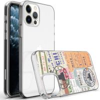 imoshion Design hoesje iPhone 12 (Pro) - Reizen - Multicolor