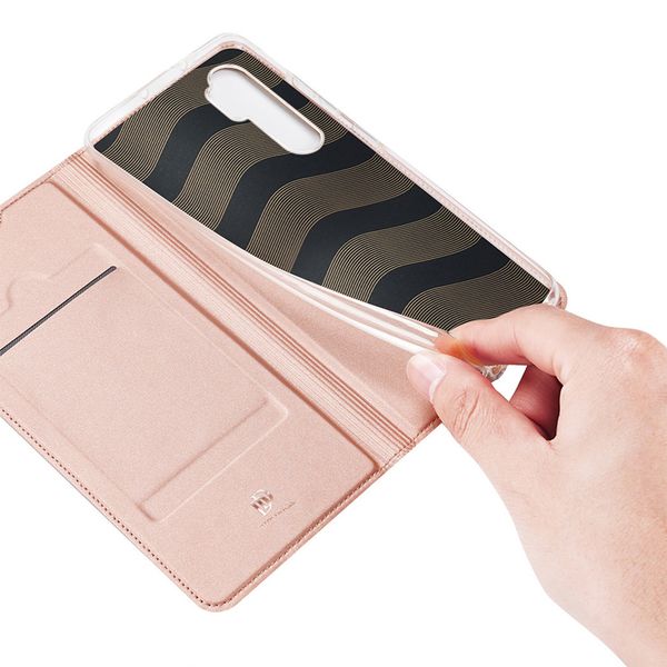 Dux Ducis Slim Softcase Bookcase Xiaomi Mi Note 10 Lite - Rosé Goud