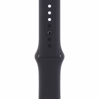 Apple Sport Band Apple Watch Series 1 t/m 9 / SE (38/40/41 mm) | Series 10 / 11 (42 mm) - Midnight