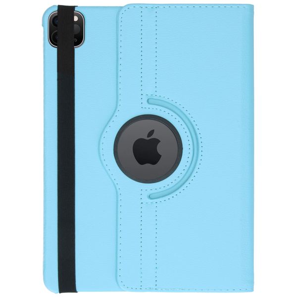 imoshion 360° draaibare Bookcase iPad Air 11 inch (2024) M2 / Air 5 (2022) / Air 4 (2020) / Pro 11 (2018 - 2020) - Turquoise