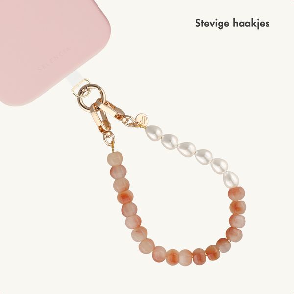 Selencia Pearl Blush Polskoord - Peach