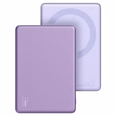 iDeal of Sweden Slim MagSafe Powerbank 5.000 mAh - Draadloze powerbank - Lavender Milk