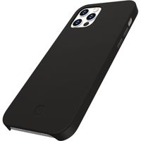 Valenta Luxe Leather Backcover iPhone 12 Pro Max - Zwart