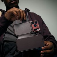 Decoded 2 in 1 Leather Detachable Wallet MagSafe Apple iPhone Air - Zwart