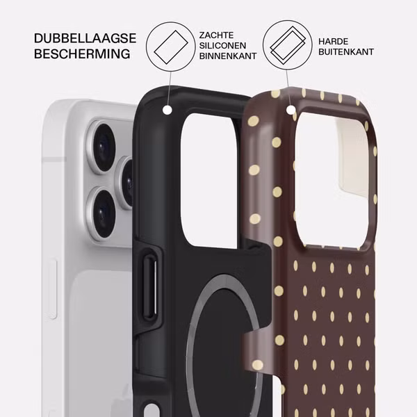 Burga Tough Backcover MagSafe Apple iPhone 17 Pro - Sorry Busy