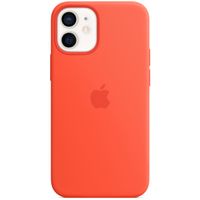 Apple Silicone Backcover MagSafe Apple iPhone 12 Mini - Electric Orange