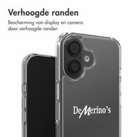 Clear Backcover Apple iPhone 16 - De Merino's