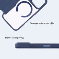 imoshion Transparante Bookcase met MagSafe Apple iPhone 18 Pro Max / 17 Pro Max - Blauw