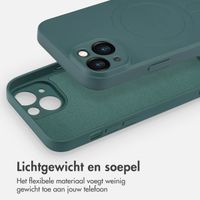 imoshion Color Backcover met MagSafe iPhone 14 - Donkergroen