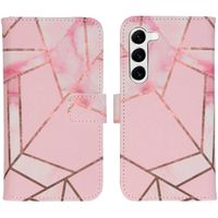 imoshion Design Softcase Bookcase Samsung Galaxy S23 - Pink Graphic