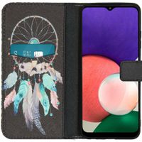 imoshion Design Softcase Bookcase Galaxy A22 (5G) - Dreamcatcher