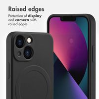 imoshion Colour Back Cover with MagSafe Apple iPhone 13 Mini - Black