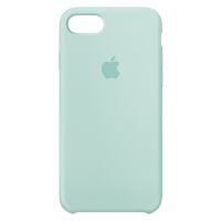 Apple Silicone Backcover Apple iPhone SE (2022 / 2020) / 8 / 7 - Marine Green