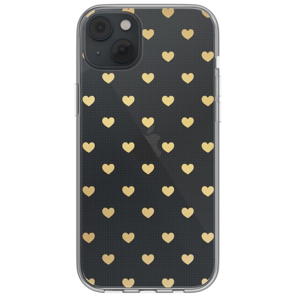 imoshion Design hoesje Apple iPhone 14 - Golden Hearts